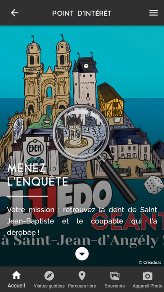 Cluedo géant avec l'application "Visite patrimoine"