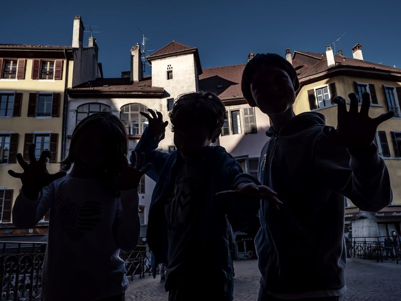A la lumière d'Halloween