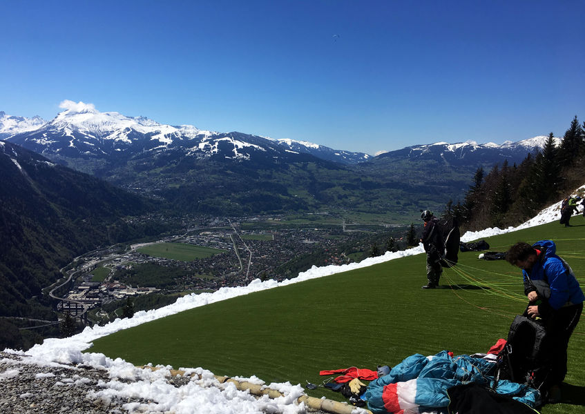 Décollage Passy Plaine-Joux