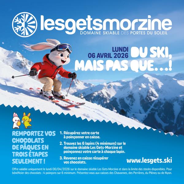 Pâques s’invite sur les pistes !_Les Gets