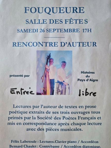 Rencontre d'auteur