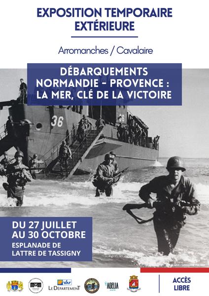 Débarquements Normandie/Provence – La mer, clé de la victoire_Cavalaire-sur-Mer