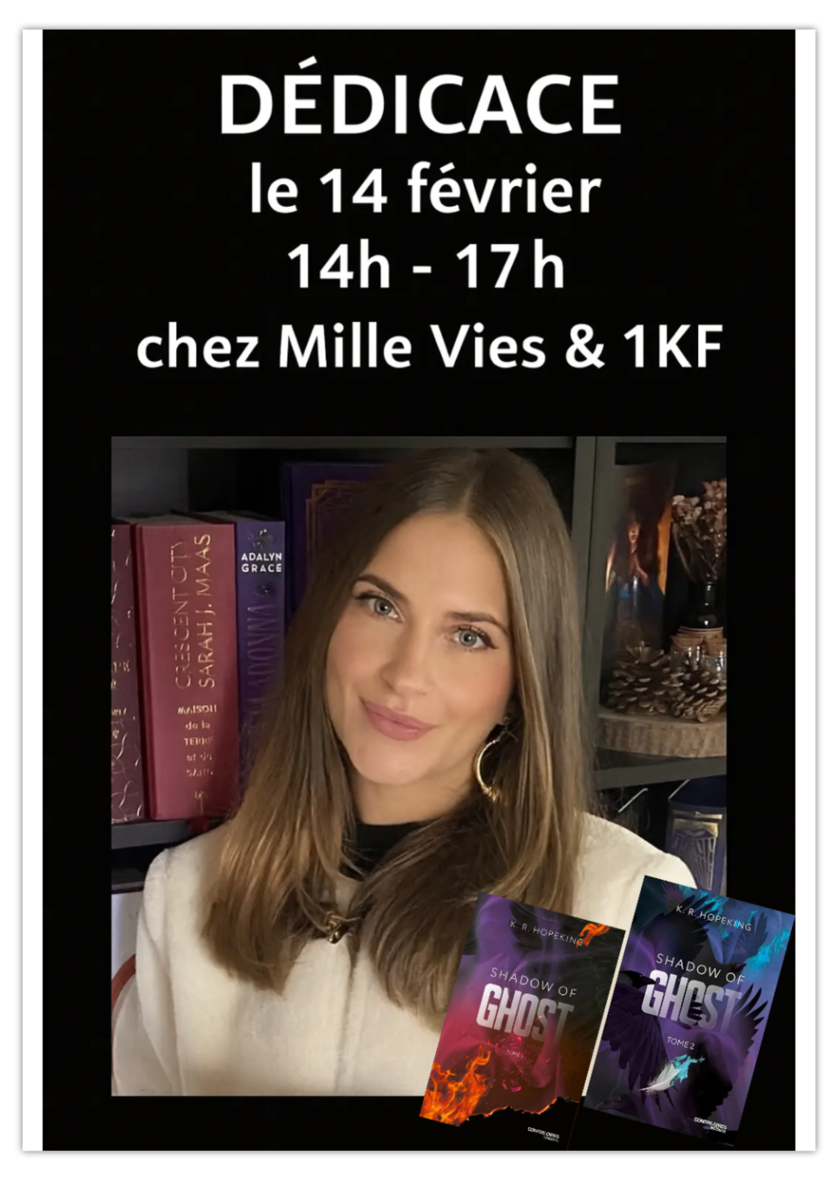 Séance de dédicaces K.R.Hopeking