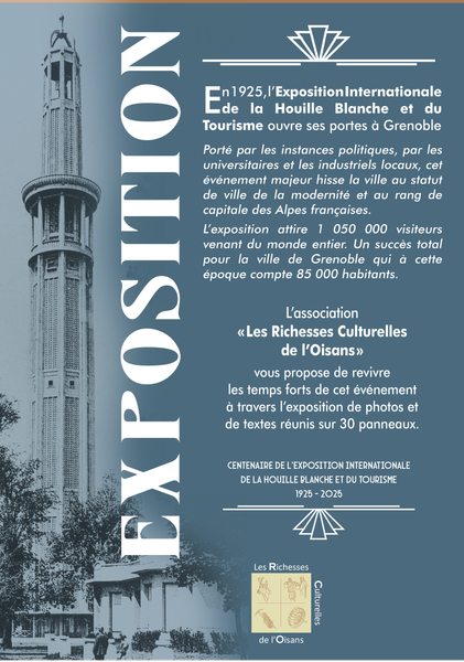 Exposition à l'occasion du centenaire de la houille blanche