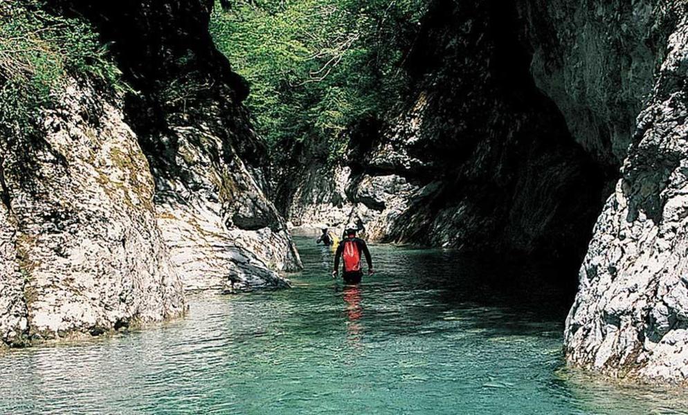 Canyoning Bendola médiane