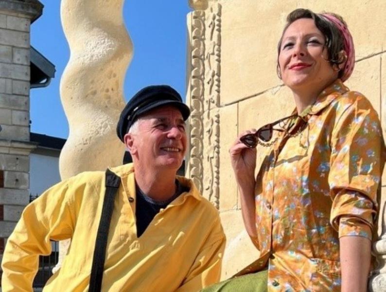 Visite rétro (Lucette et Nestor) : Le Château.... les murs n'ont pas que des oreilles