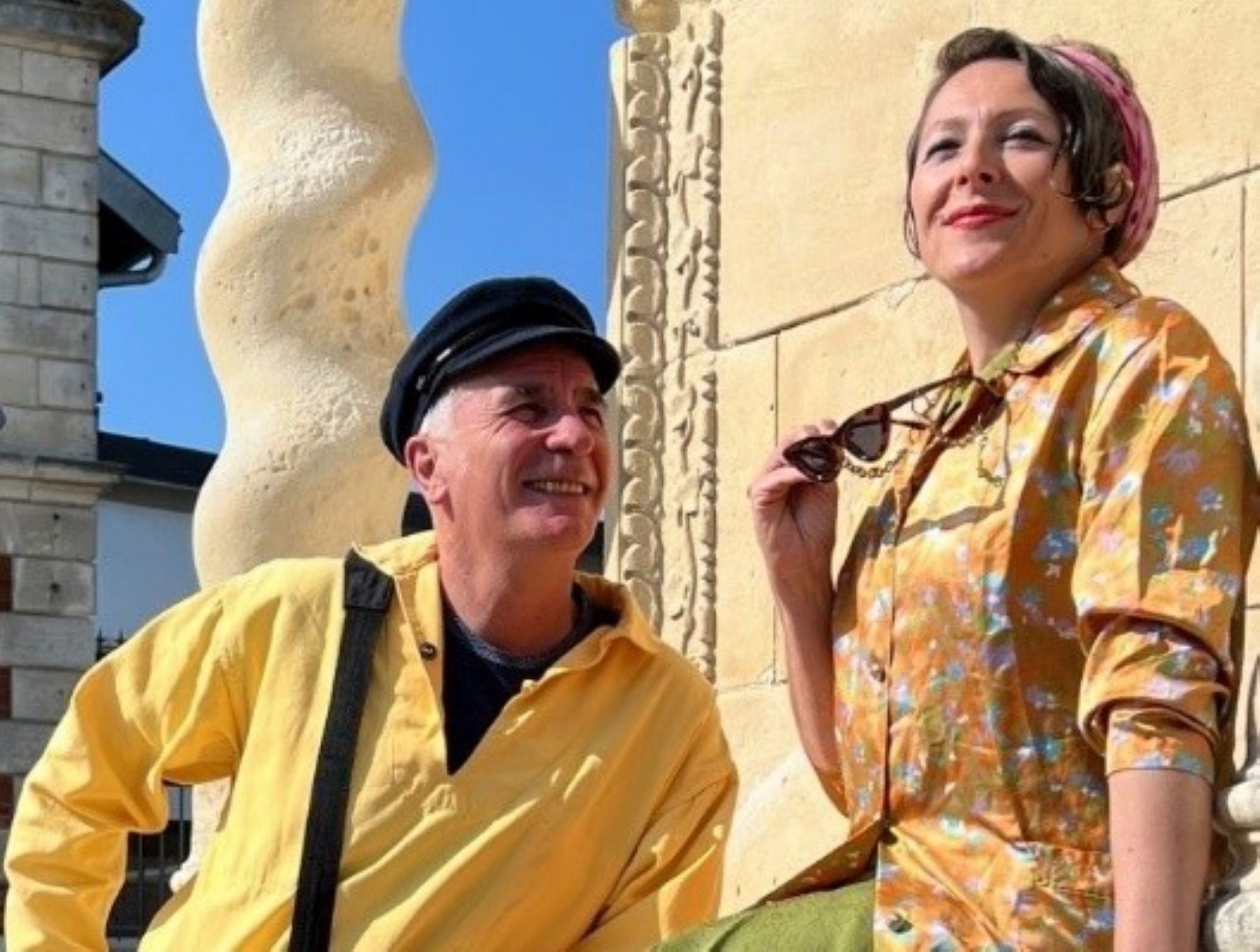 Visite rétro (Lucette et Nestor) : Le Château.... les murs n'ont pas que des oreilles