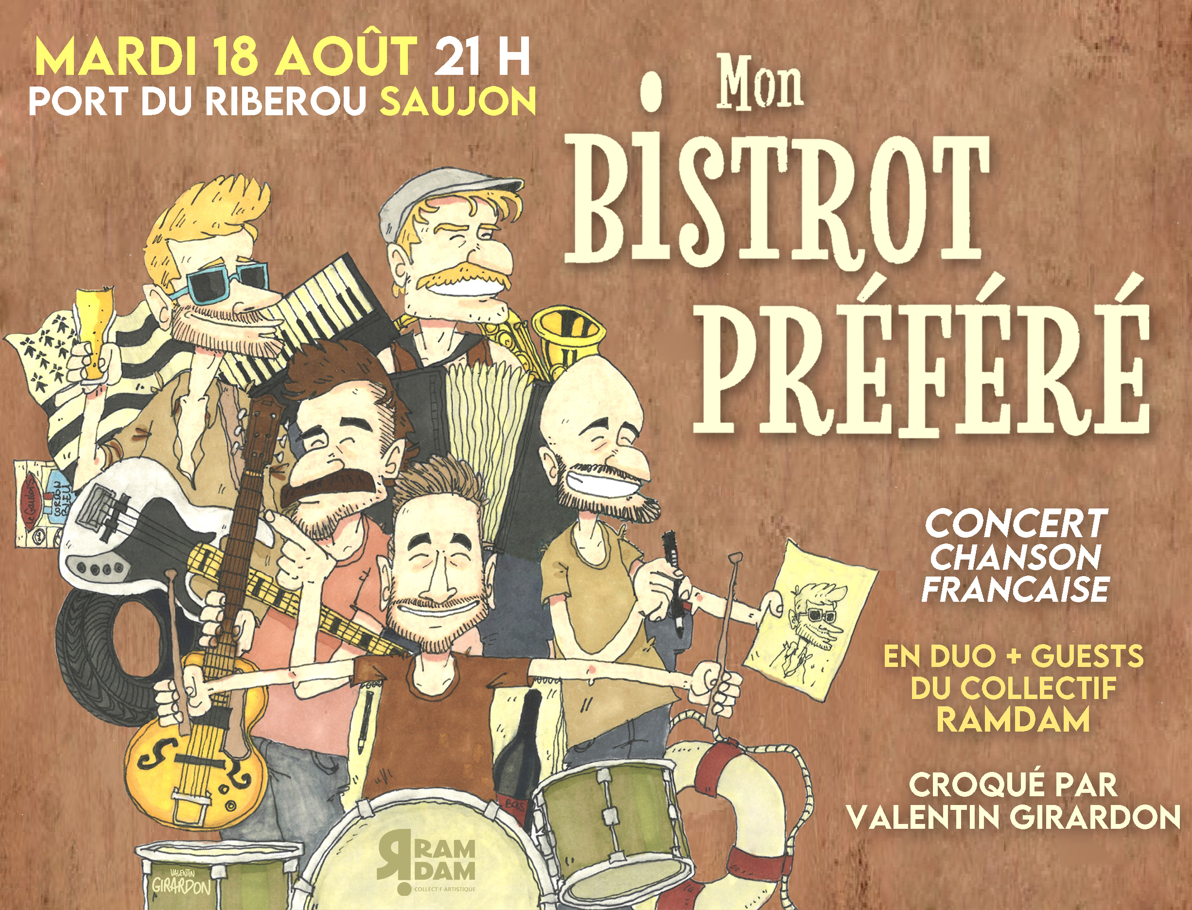 Les « Rib’amboches au Ribérou 1900 », nocturne d’artisanat d’art à la bougie, sardinade et bal concert