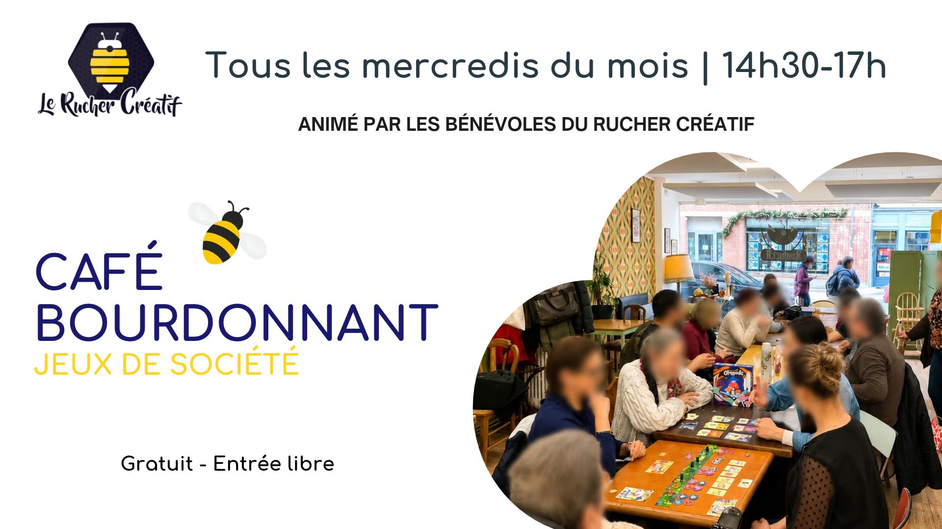 Café Bourdonnant - Jeux de Sociétés