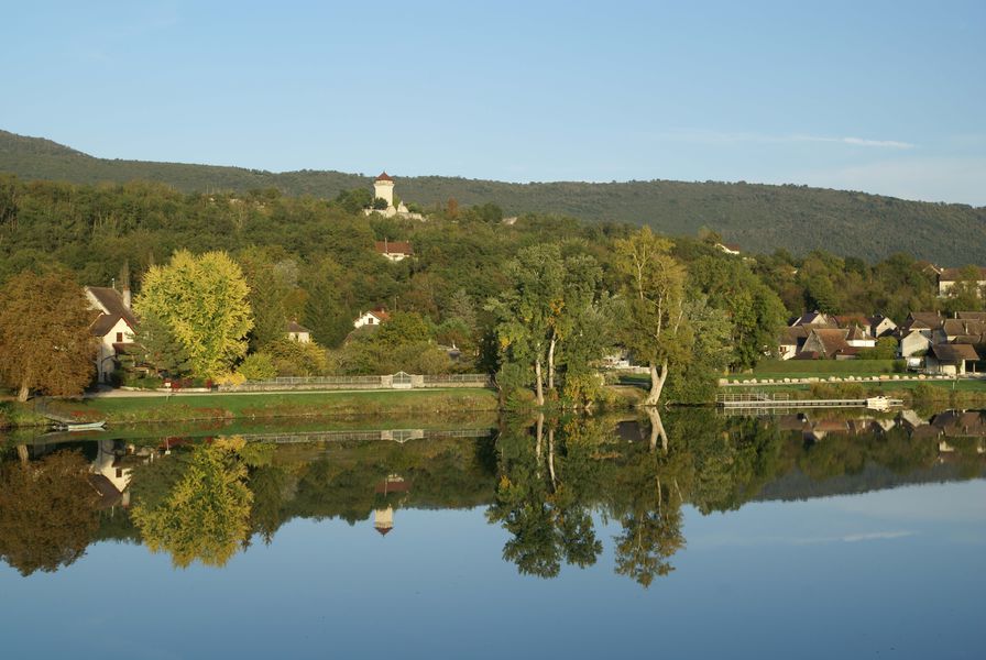 Le Rhône à Groslée