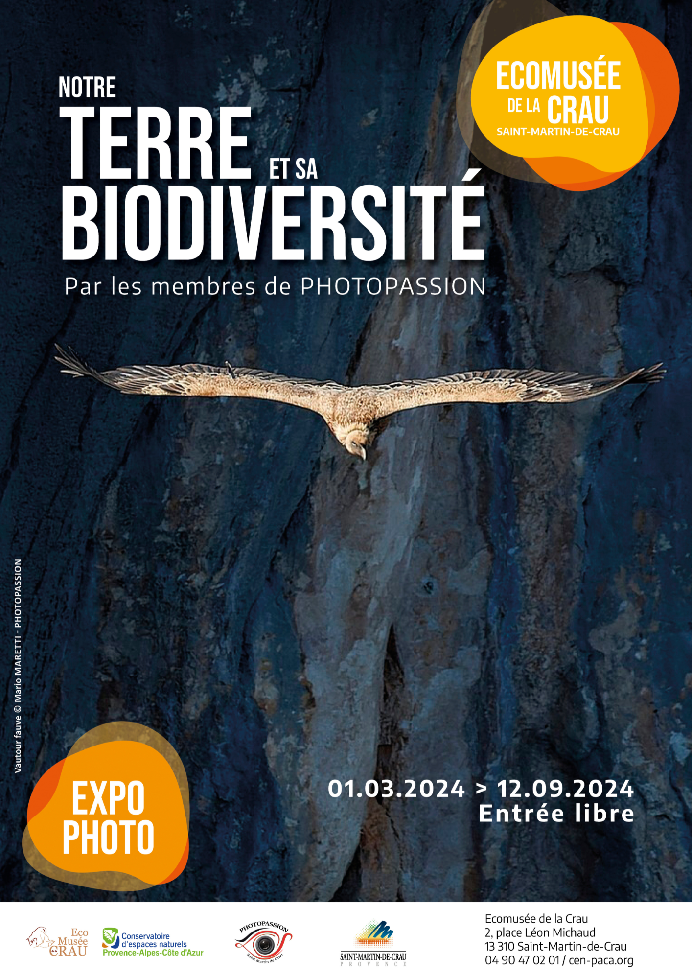 Exposition : « Notre Terre et sa biodiversité » à l’Écomusée de la Crau