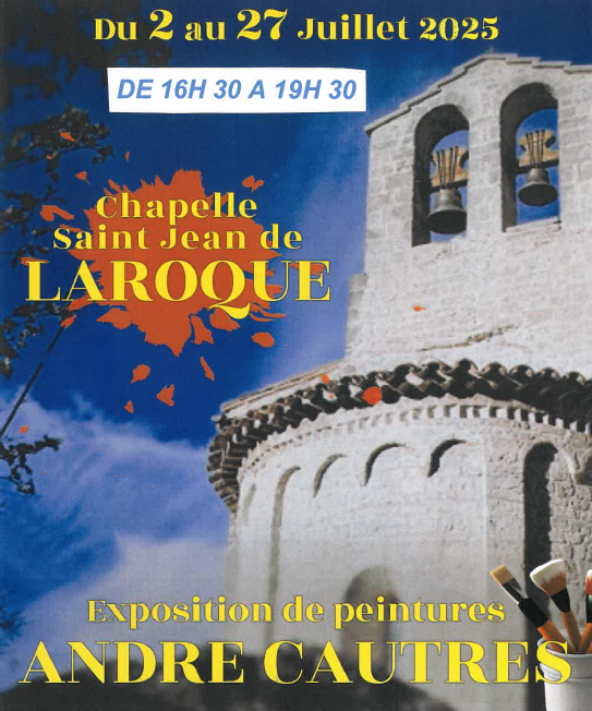 Exposition de peintures_Laroque
