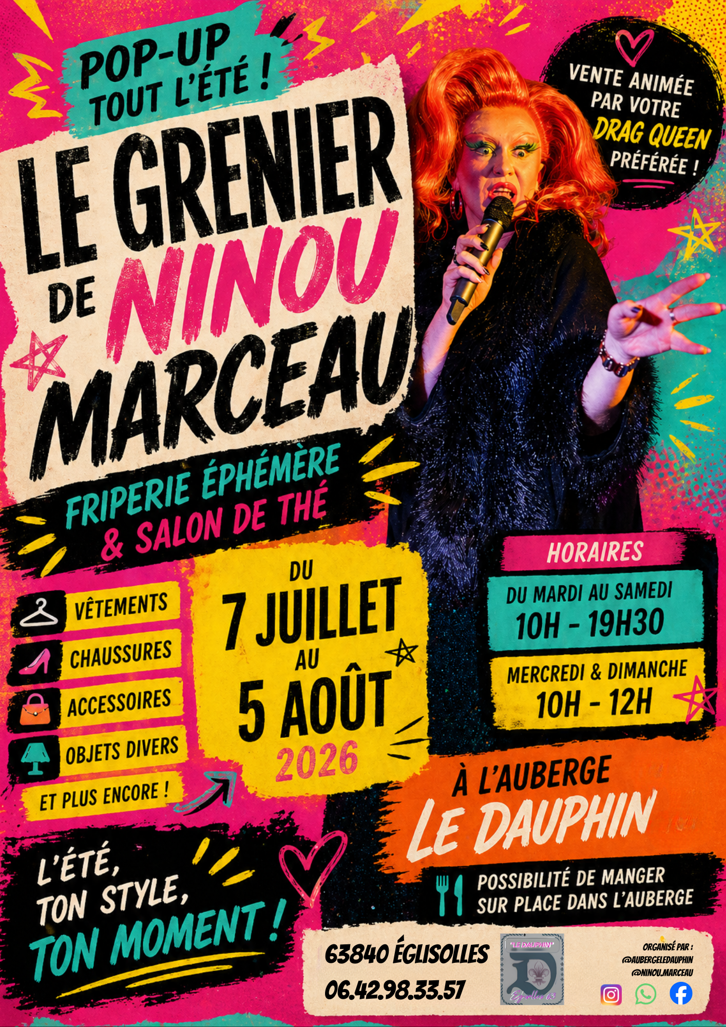 Friperie Ninou Marceau // Eglisolles