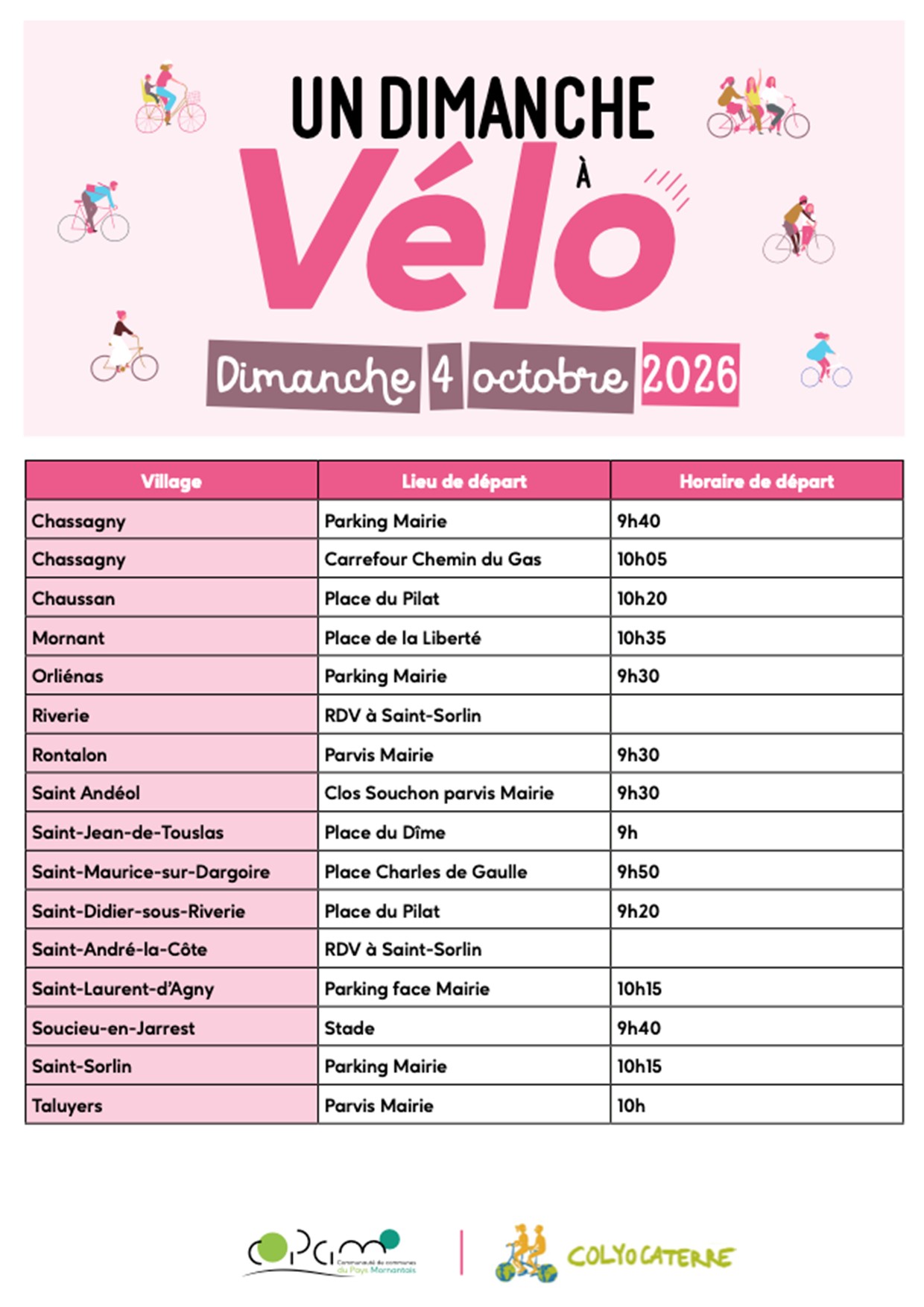 Un dimanche à vélo_COPAMO_Mornant