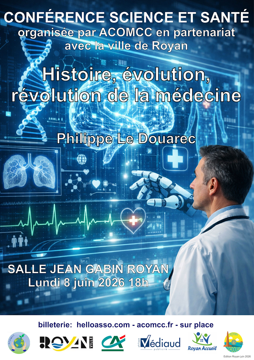 Conférence santé - Histoire, évolution, révolution de la médecine