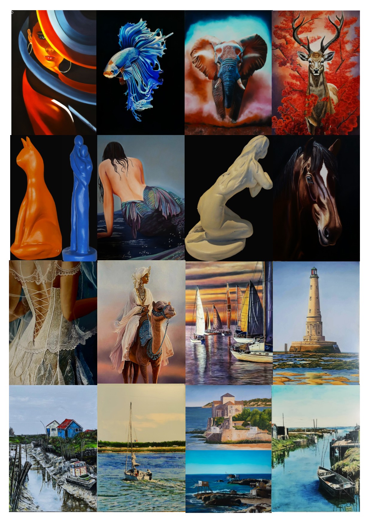 Exposition de peinture et sculpture - Art'Etude en Saintonge