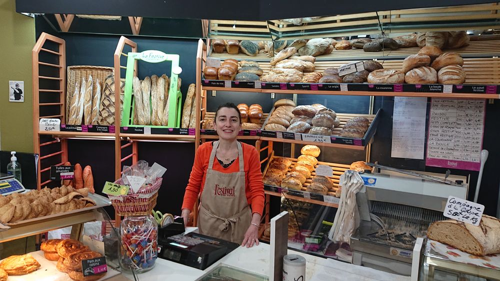 Boulangerie au four et au moulin