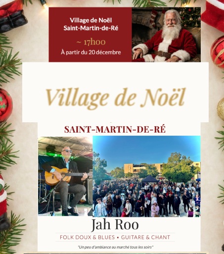 Concert de Jah Roo sur le Marché de Noël
