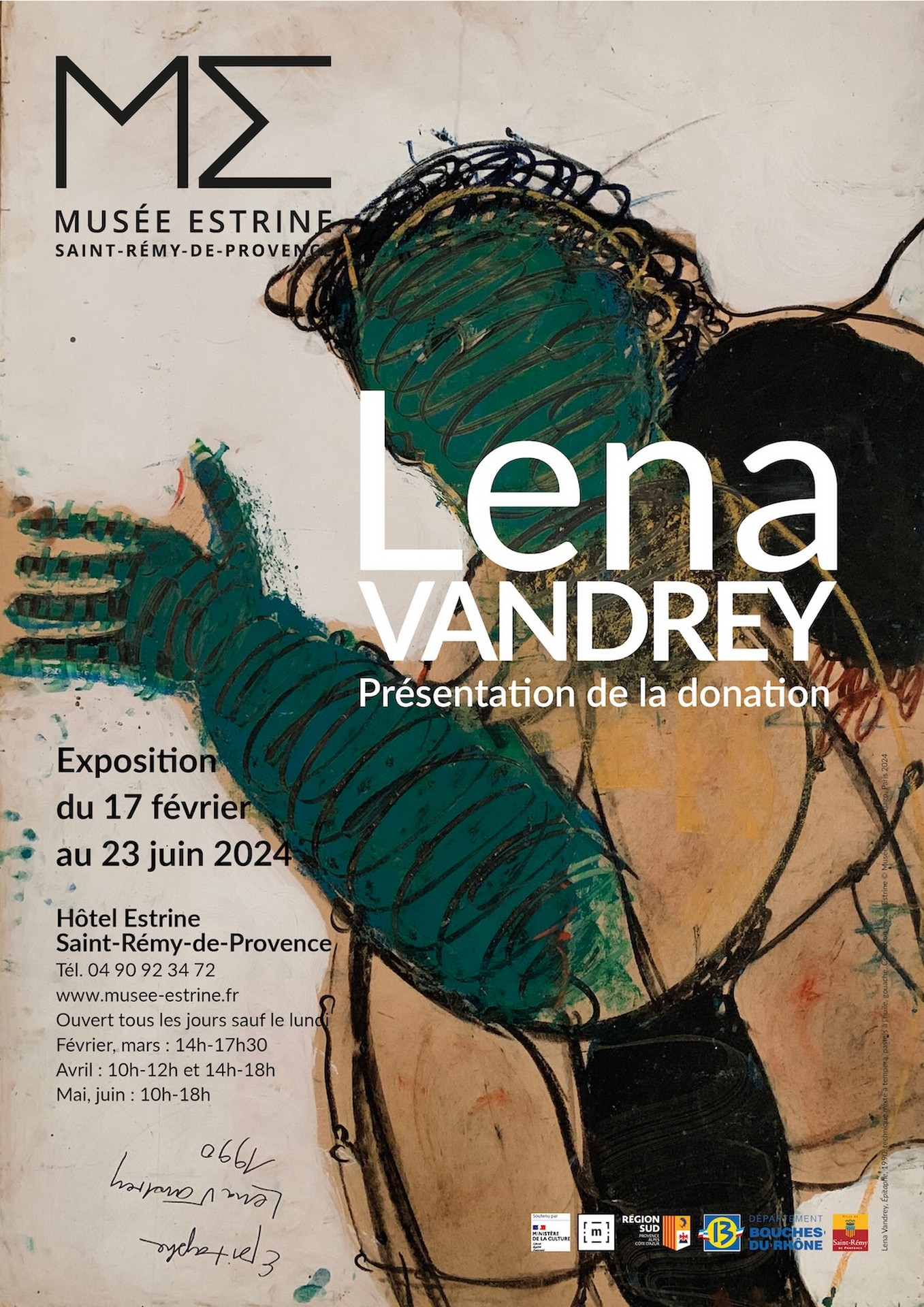 Exposition au musée Estrine : Lena Vandrey (1/1)