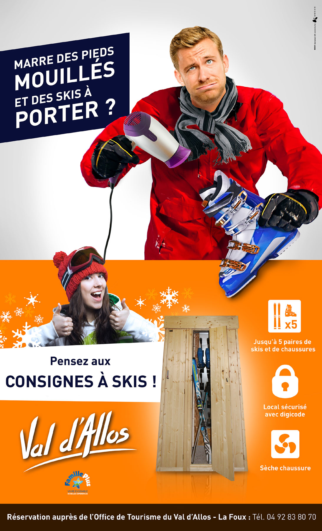 consignes à ski