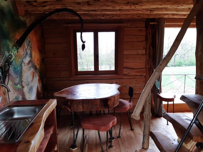 intérieur cabane