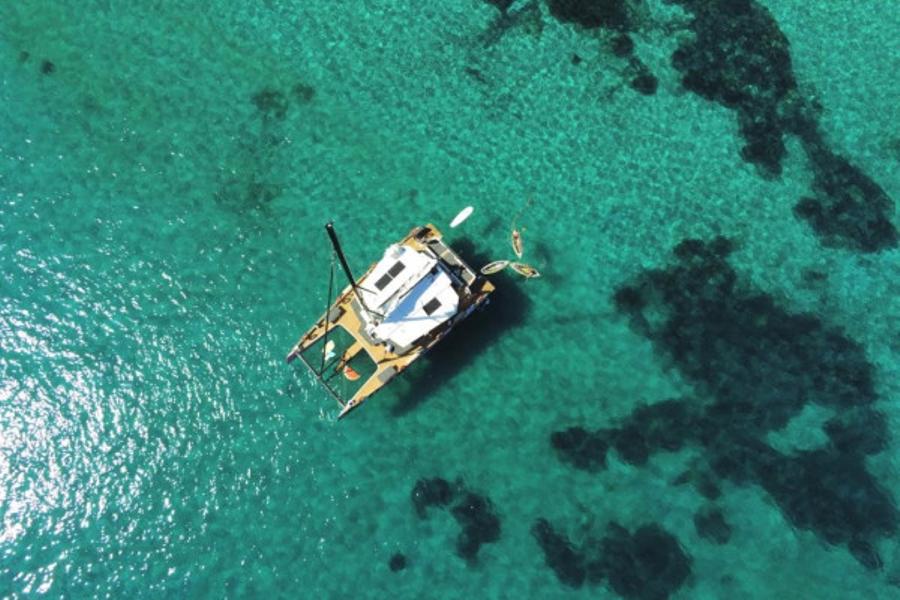 Journée en Catamaran de Cogolin au Cap Dramont