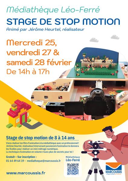 ️​ Atelier de stop motion 