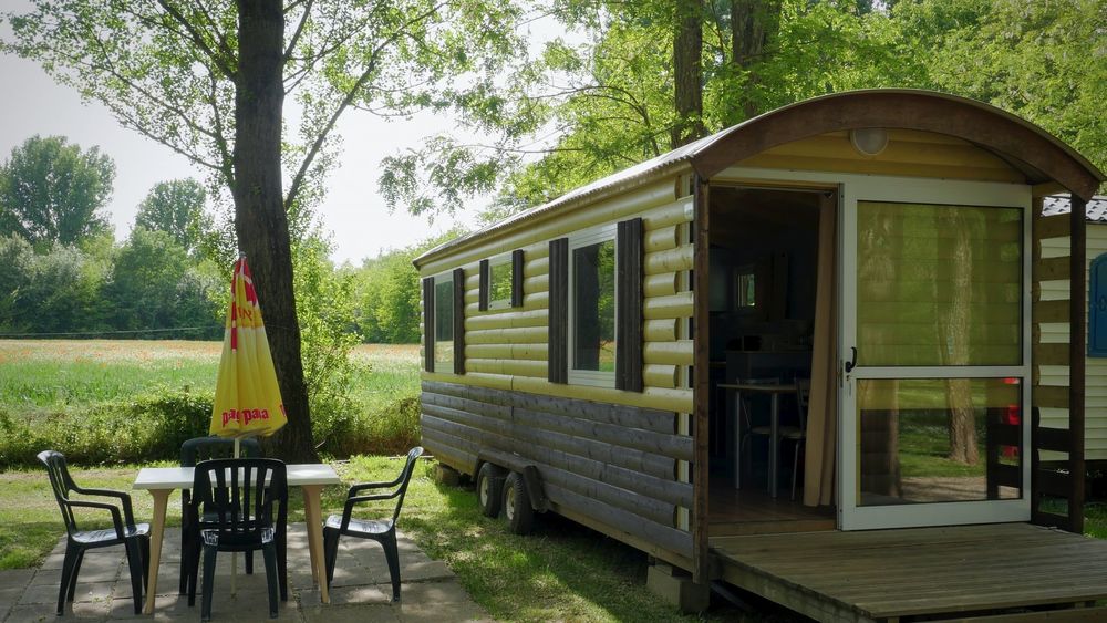 Roulotte at Camping le Chassezac