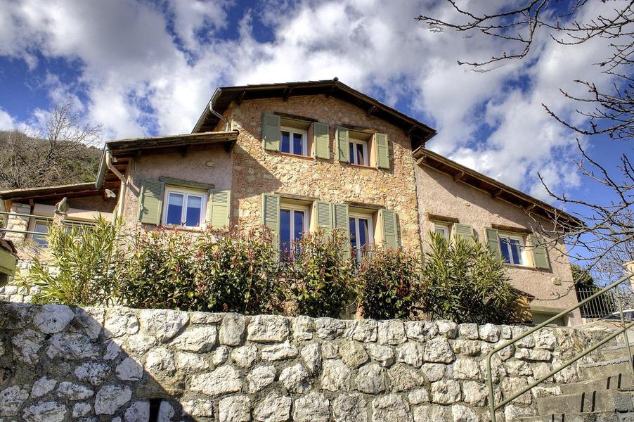 Gîte l'Aire - Façade - Lantosque-Gîtes de France des Alpes-Maritimes