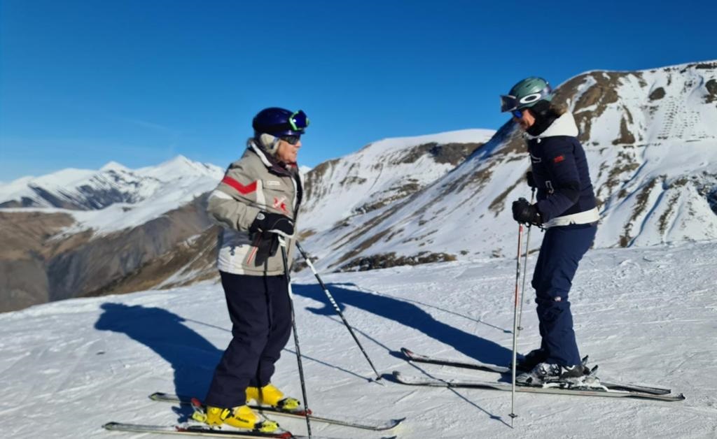 Leçon particulière en hiver