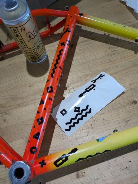 Fabrication d’autocollant pour vélo