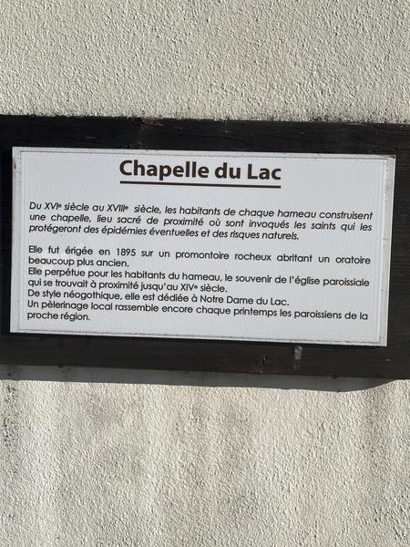 Chapelle du Lac