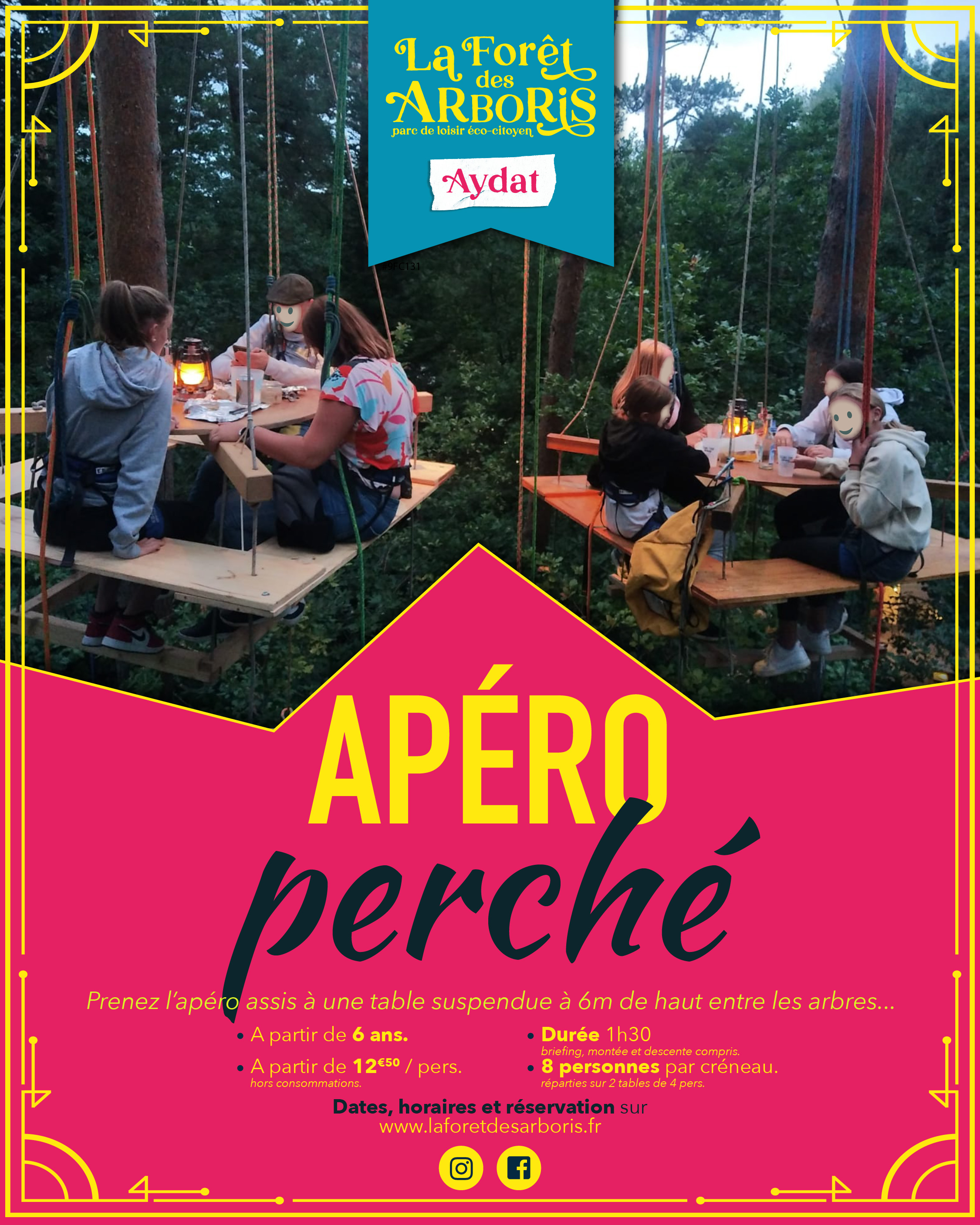 Apéro perché | La Forêt des Arboris