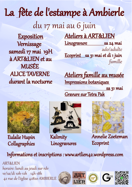 La fête de l'estampe à Ambierle