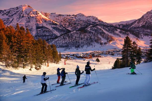 Ski nocturne_Molines-en-Queyras
