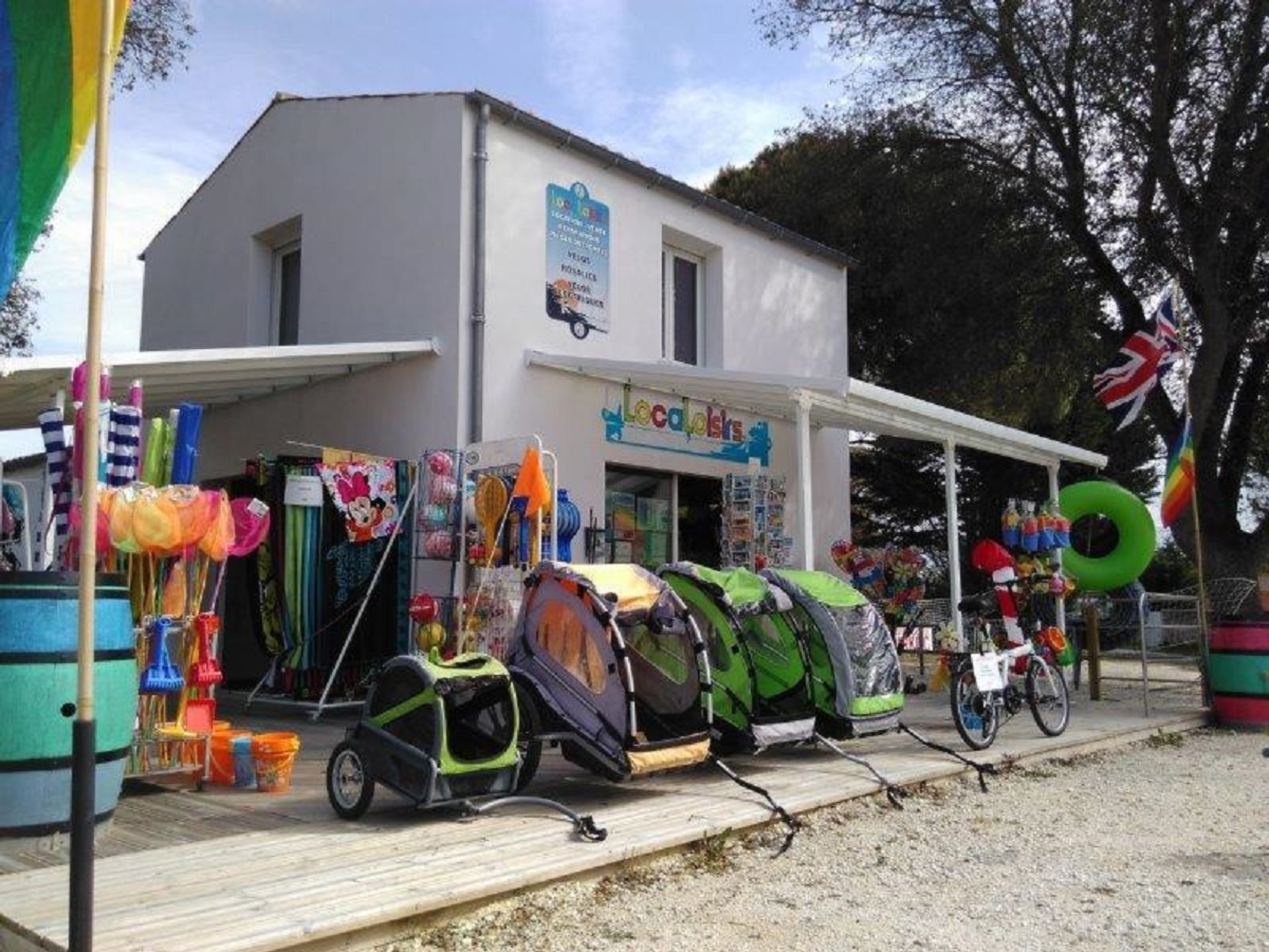 Location de vélos Loca-Loisirs - Sables Vignier