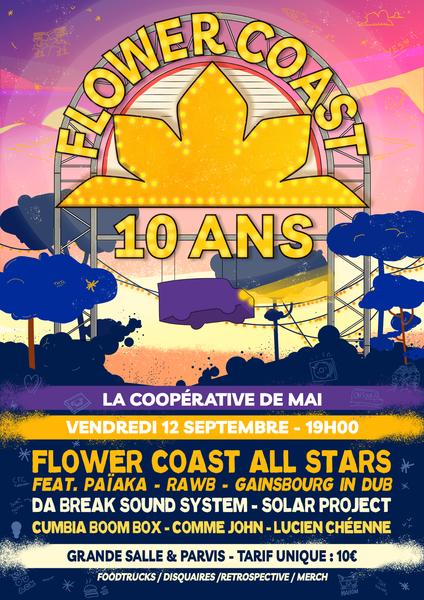 Flower Coast a 10 ans | La Coopérative de Mai