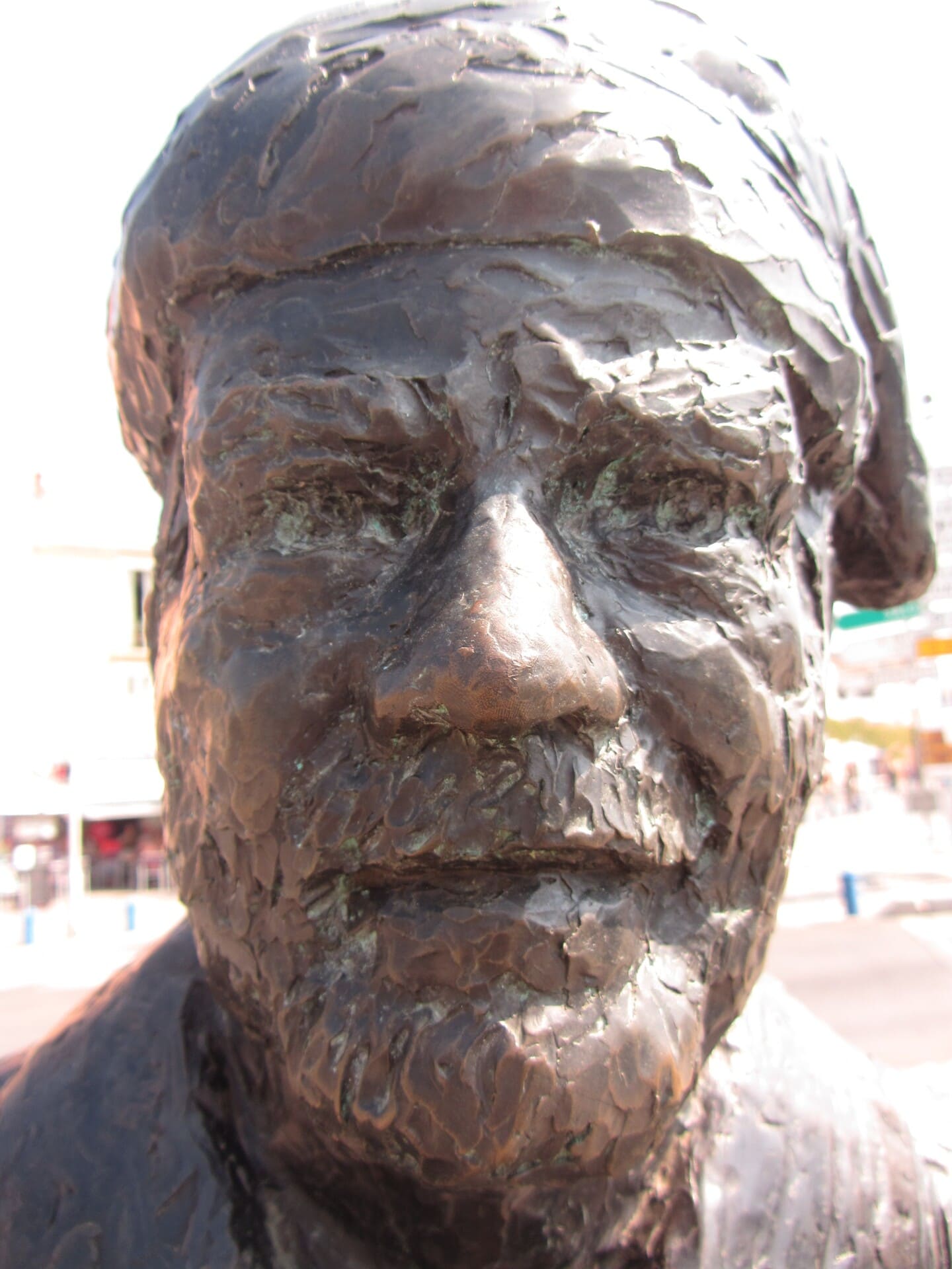 Statues de bronze Le pêcheur et la ramendeuse - photo 2