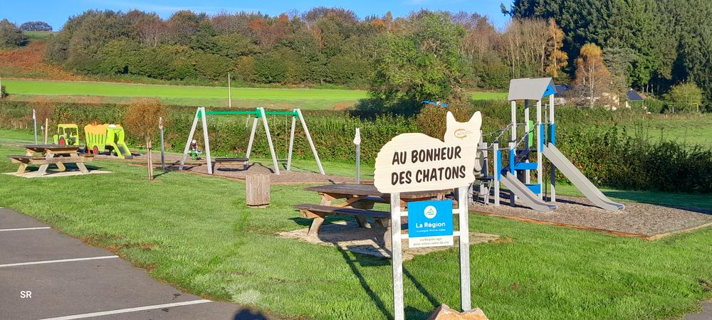 Aire de jeux - Cat Street Art Gouttières