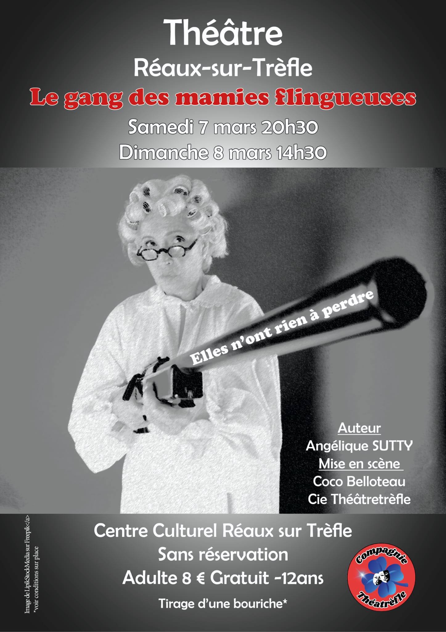 Théâtre " Le gang des mamies flingueuses"