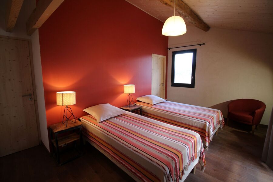 Chambre rouge les bergerons