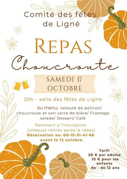 Repas choucroute