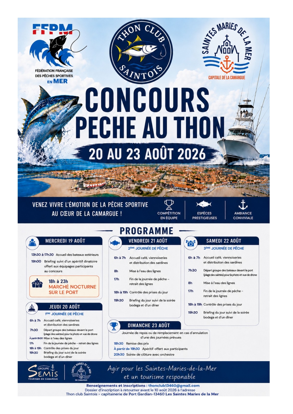 Programme Peche au Thon 