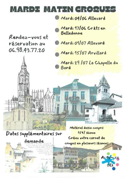 mardi matin croquis