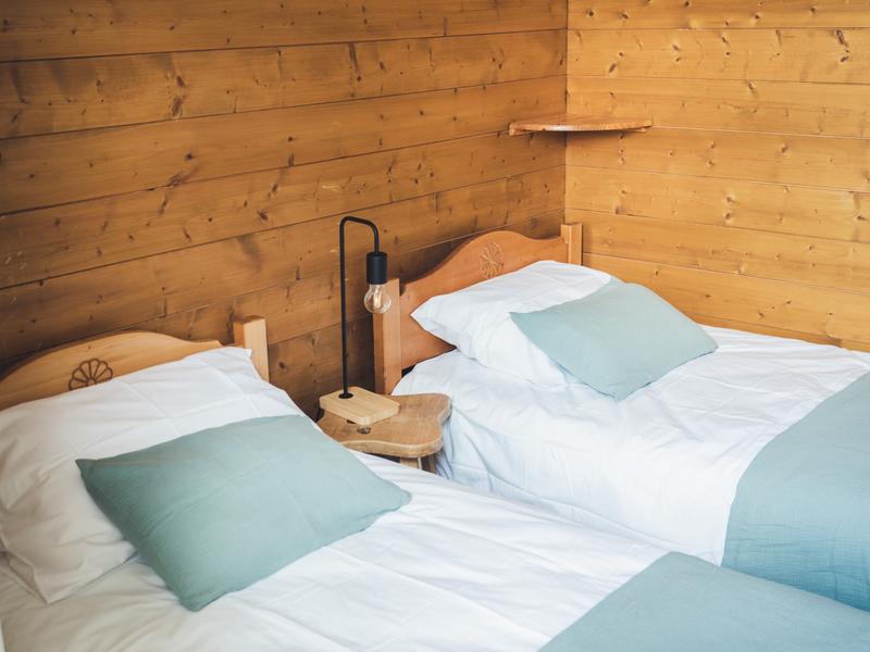 Chambre Auberge Le Valezan - 2 lits simples