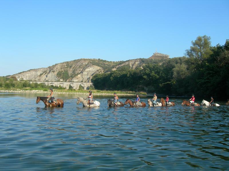 Traversée rivière