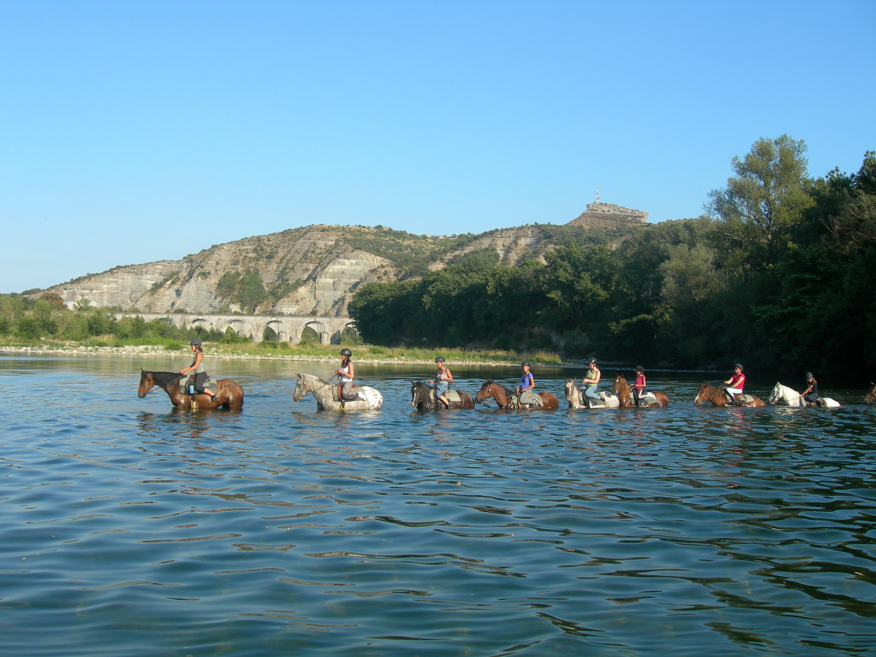 Traversée rivière