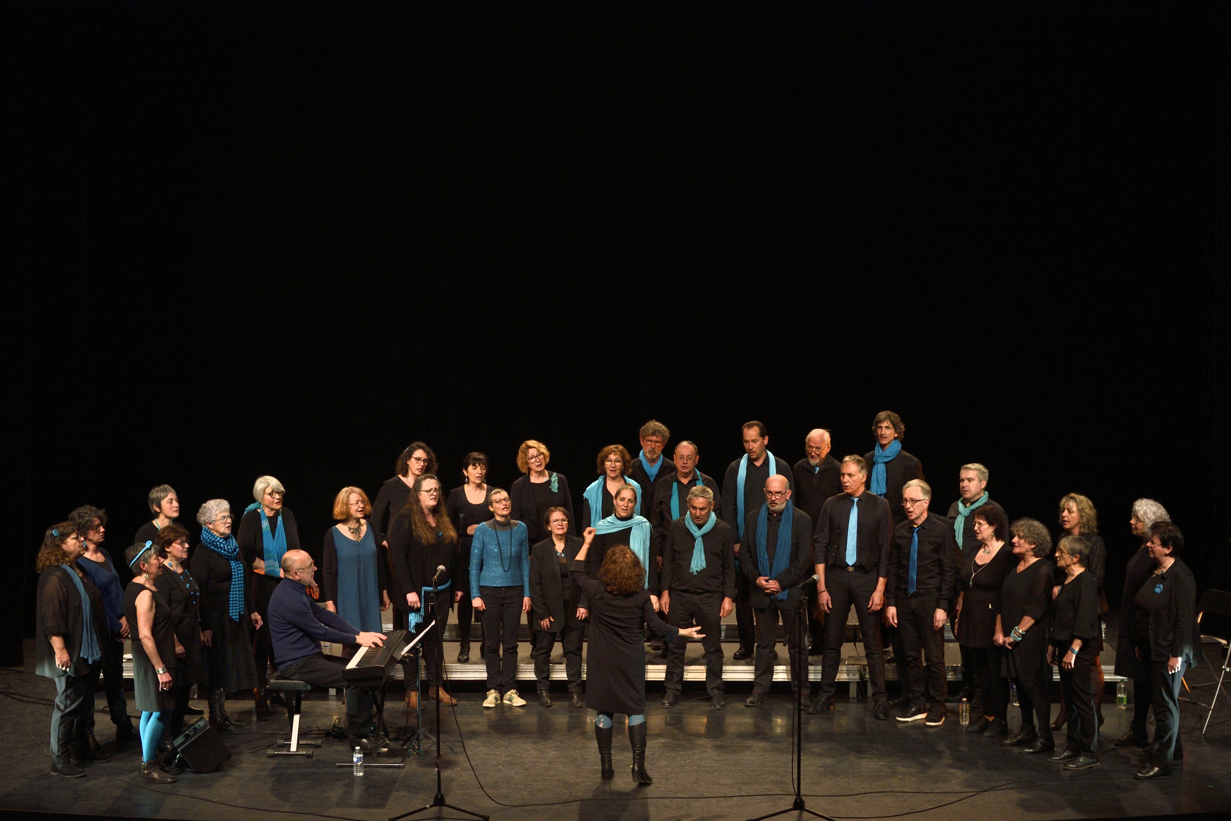 Concert de gospel à l'église de Lagarde sur le Né