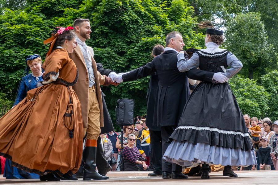 D&eacute;monstrations de danse Second Empire