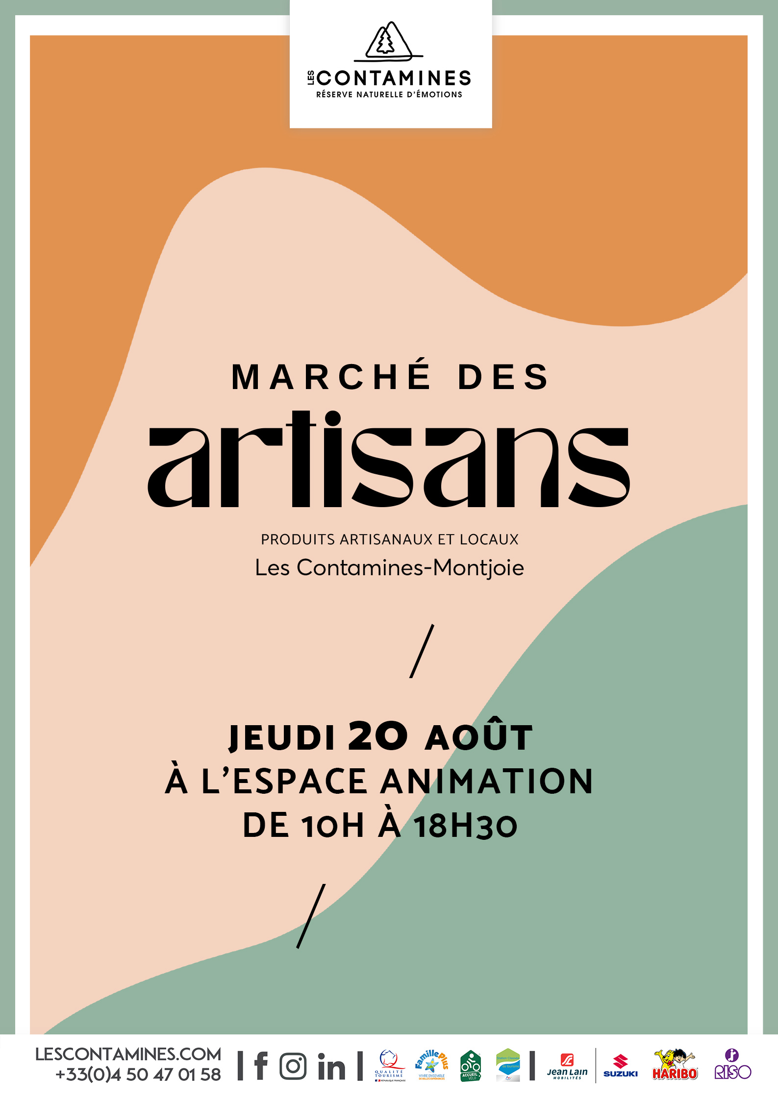 Marché des artisans - Contamines-Montjoie